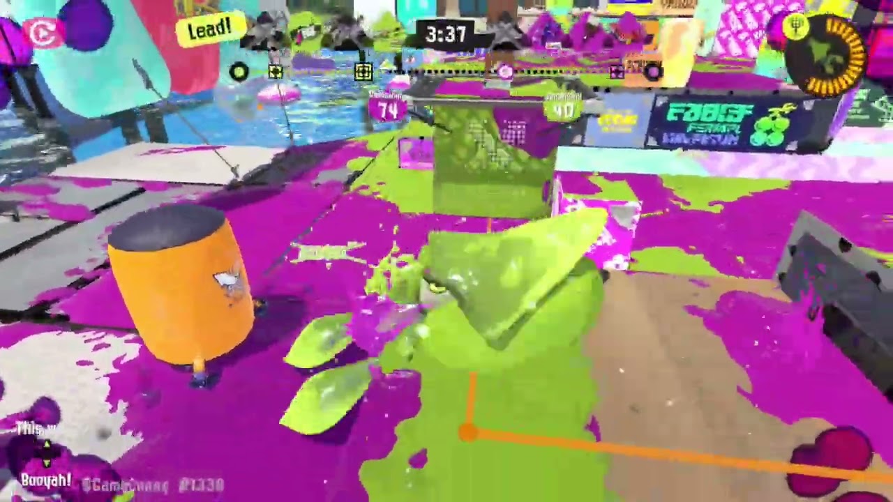 Let's get charged! (Part 1) #splatoon3 #nintendo #gameplay #gaming 