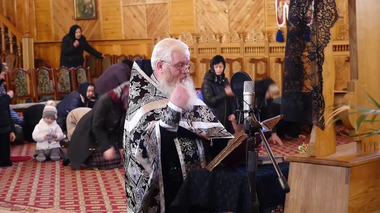 Canonul Sfântului Andrei Criteanul la biserica Sf. Nicolae, Voloca, 2020, prima zi
