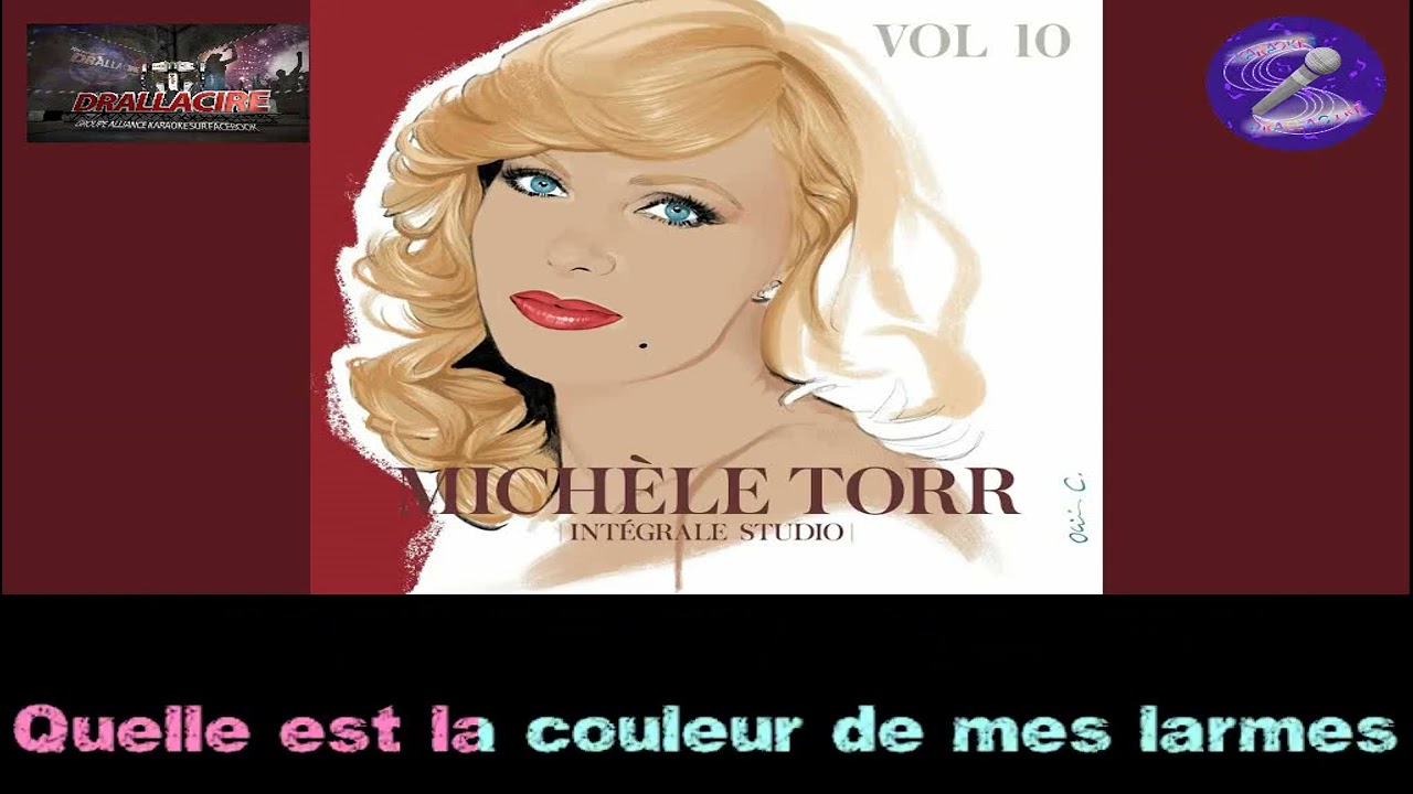 Karaoké Michèle Torr - La couleur des larmes (Dévoc)