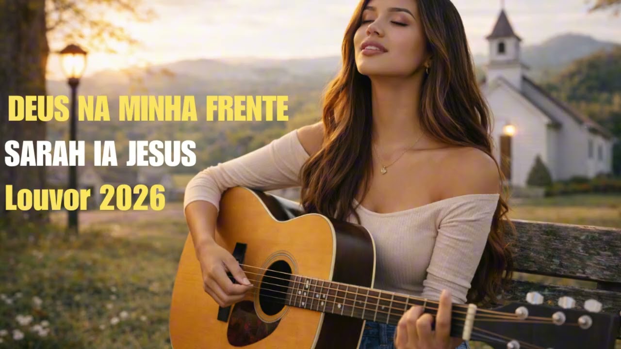 DEUS NA MINHA FRENTE – Nada Vai Me Parar! | Sarah IA Jesus (Louvor Que Fortalece a Fé)