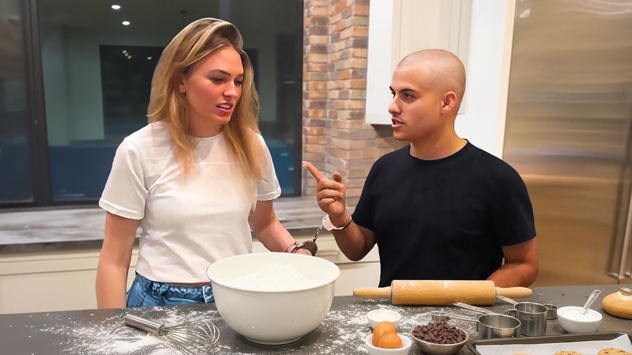 Handcuffed Cooking With QTCinderella!