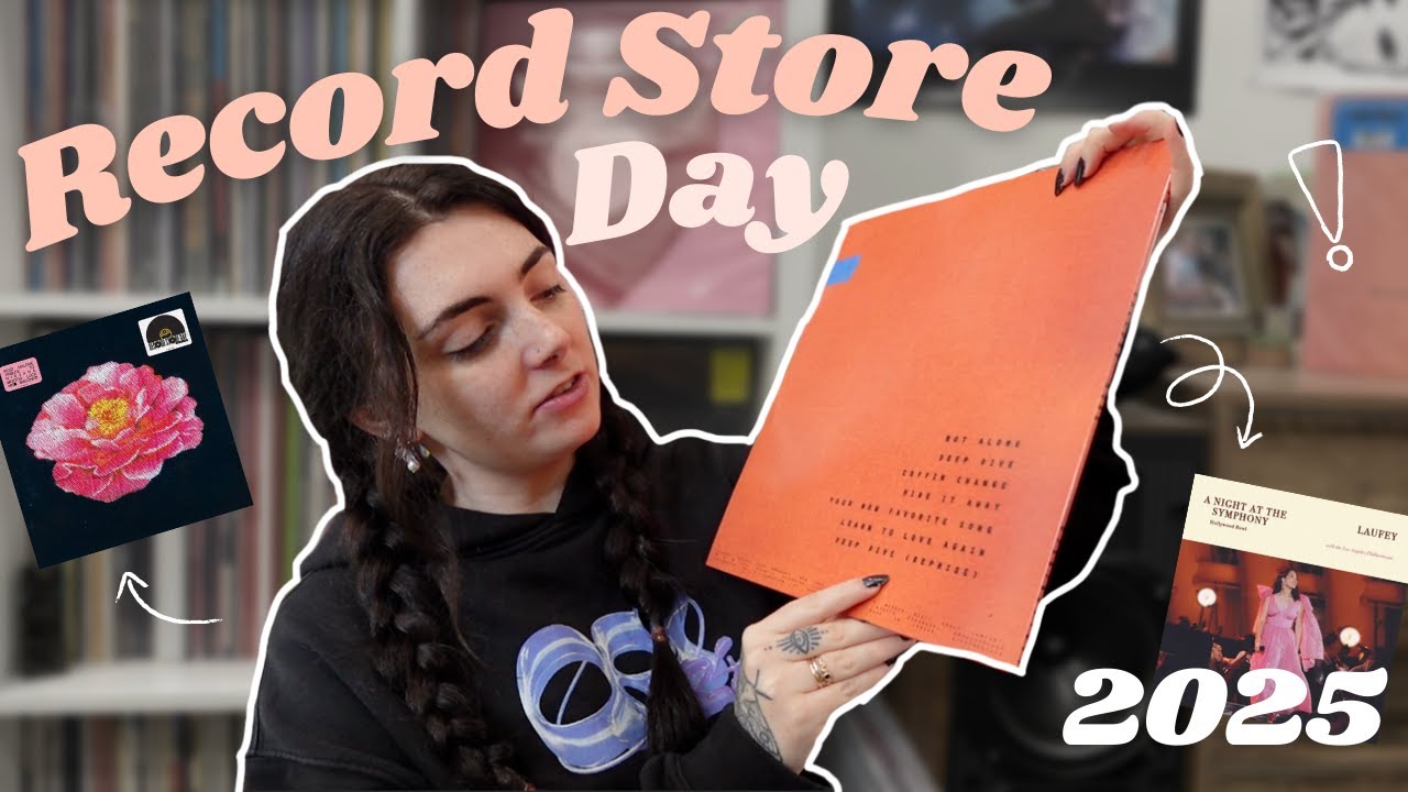 RECORD STORE DAY 2025 (vlog & ~$650 haul) ⭐️