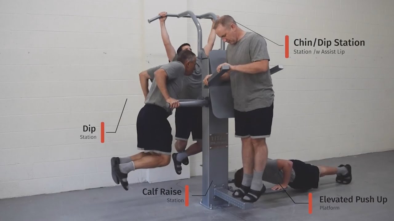 TITAN 5 Station Outdoor Multi-Gym | Fitness Direct