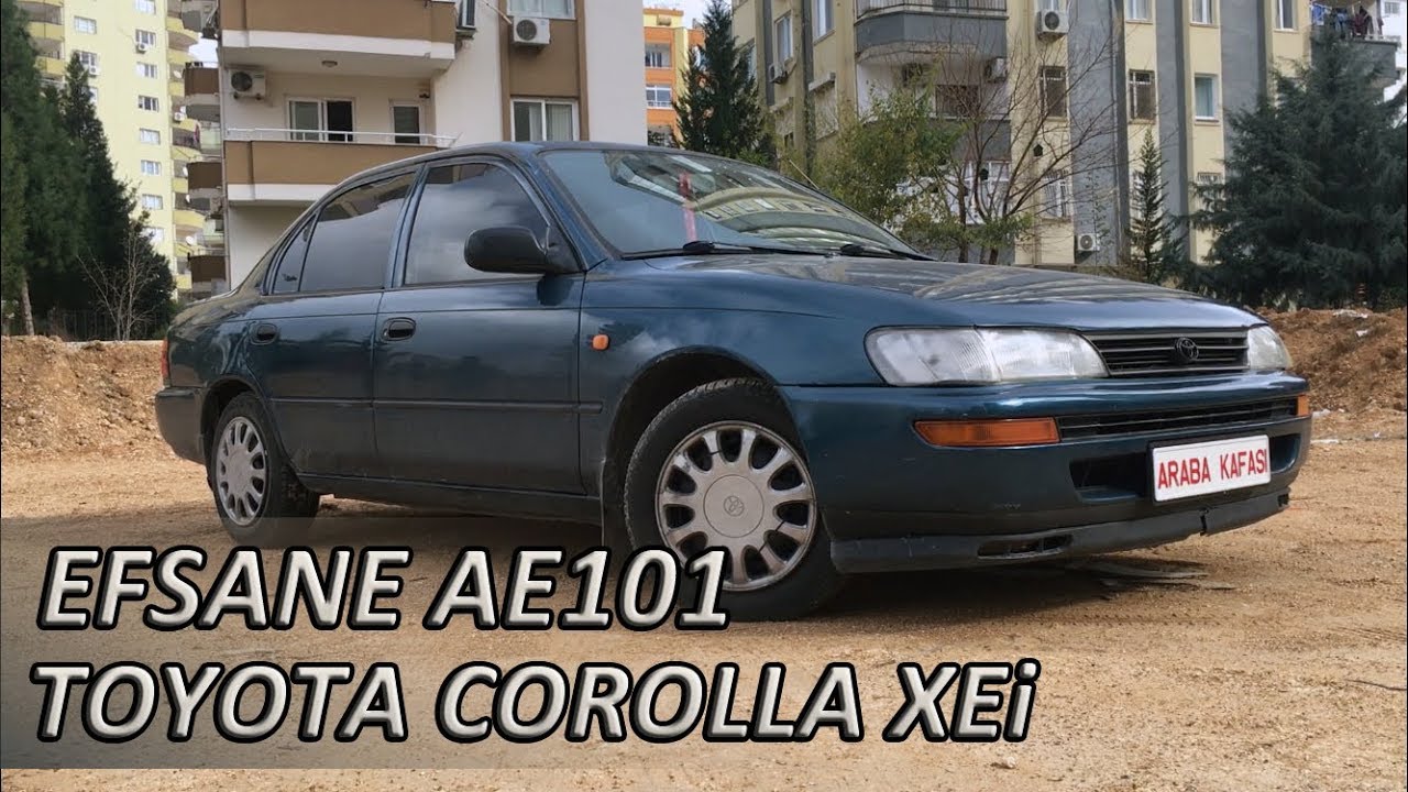 EN SORUNSUZ OTOMOBİL | Toyota Corolla 1.6 XEI AE101 Efsanesi TEST, İnceleme