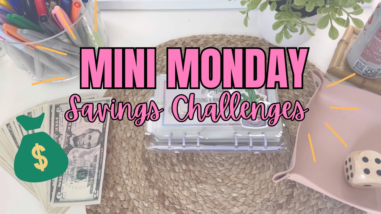 Mini Monday Savings Challenges | $50 | September 2024