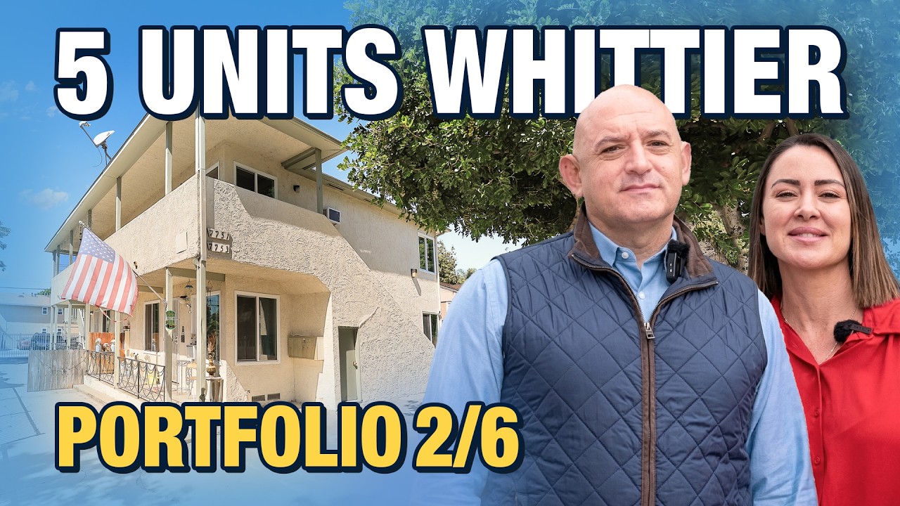 5 Unit Apartment for Sale in Whittier CA | Multifamily Investment Opportunity