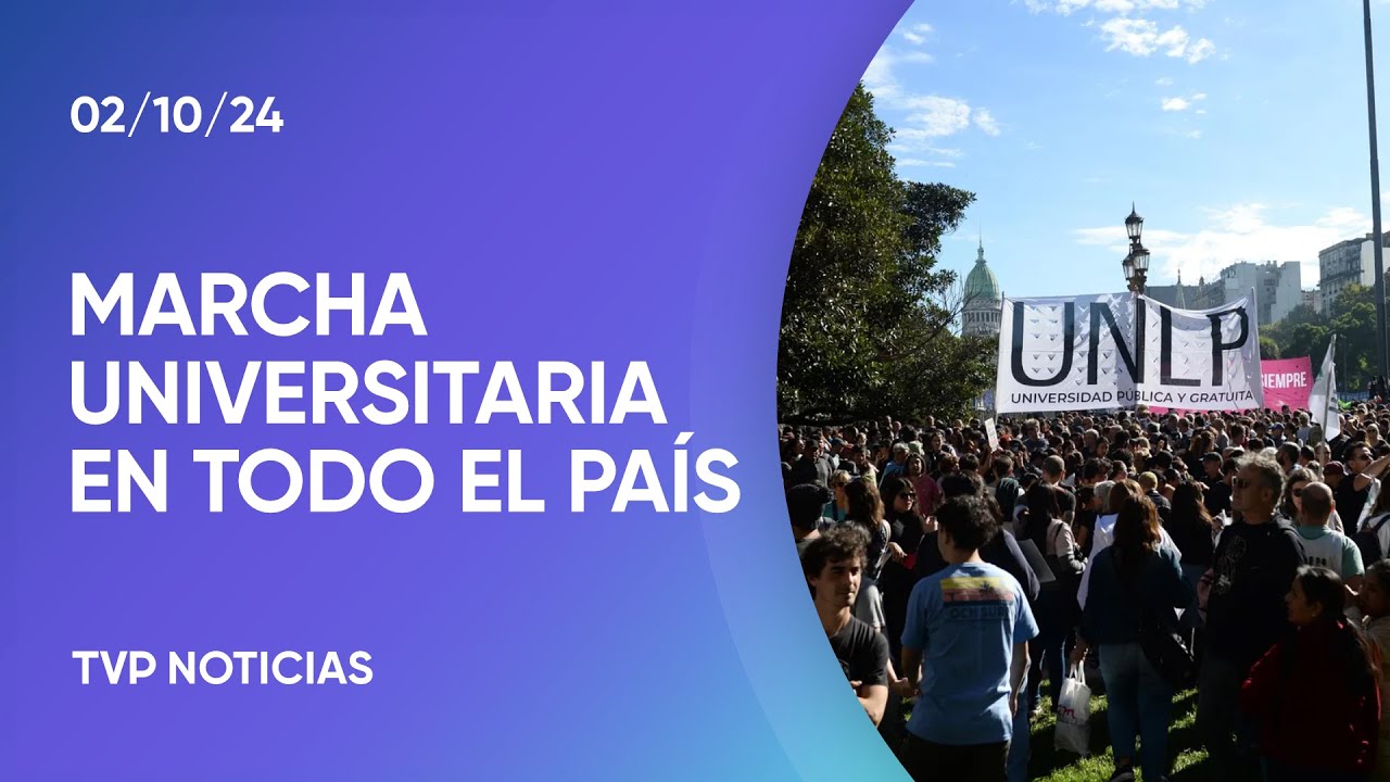 Hoy se realiza la Marcha Federal Universitaria