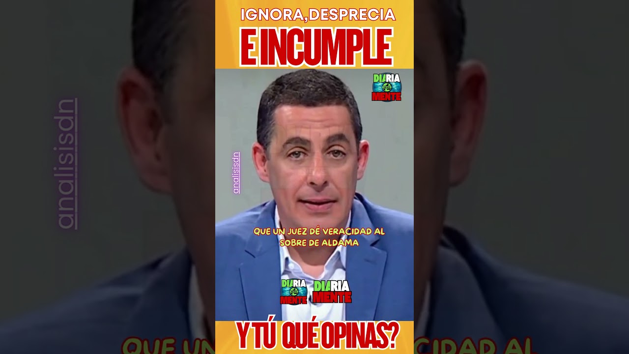IGNORA, DESPRECIA E INCUMPLE!T&Uacute; QU&Eacute; OPINAS?TE LEO EN COMENTARIOS! #pp #psoe #vox #espa&ntilde;a #politica
