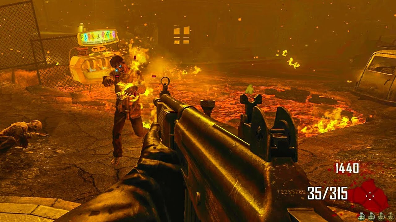 BLACK OPS 2 ZOMBIES: TOWN GAMEPLAY! (NO COMMENTARY)