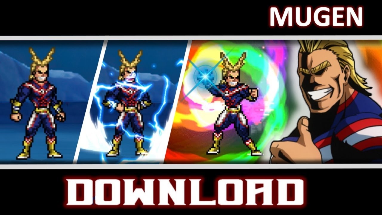 All Might JUS By Salah - MUGEN JUS CHAR