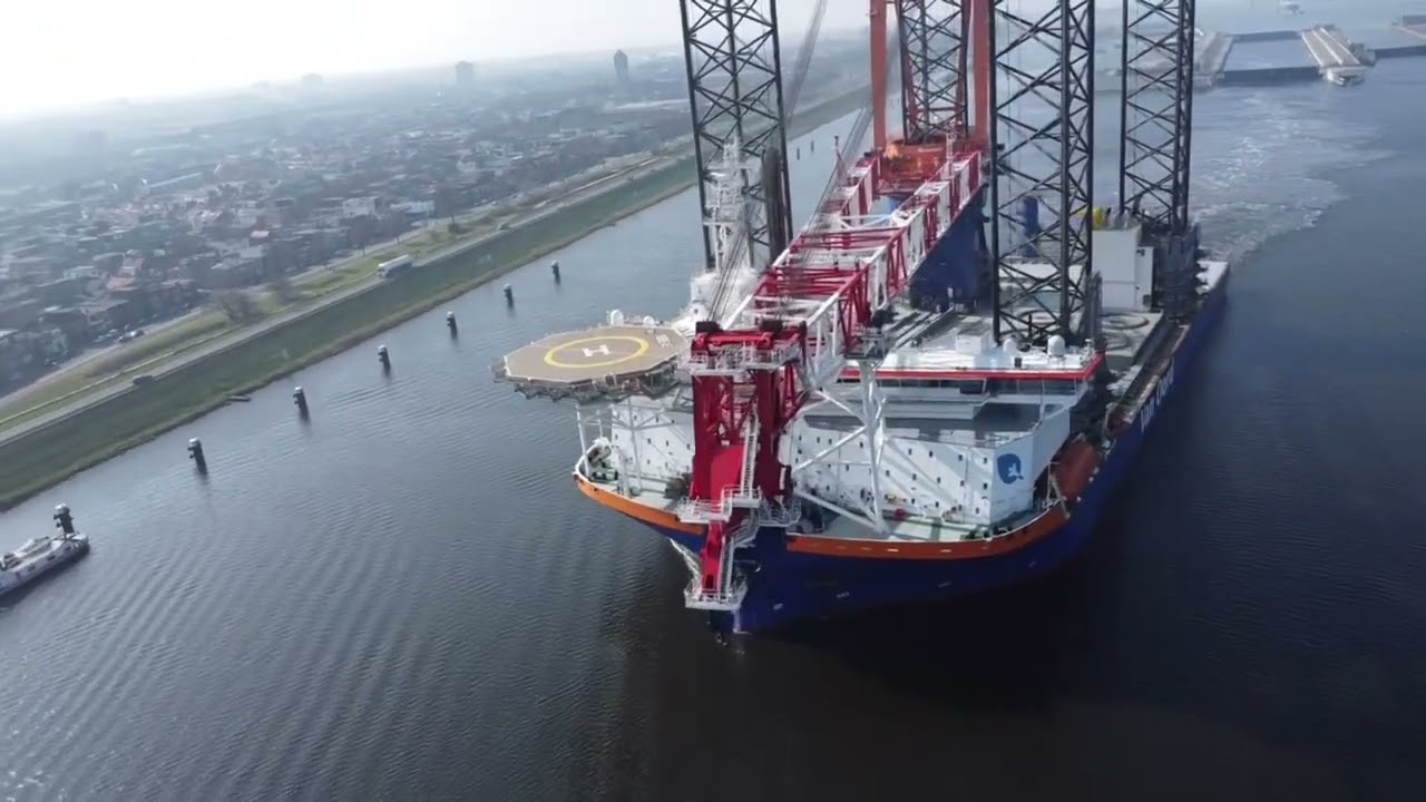 Arrival BOREAS van Oord IJmuiden March 10,2025