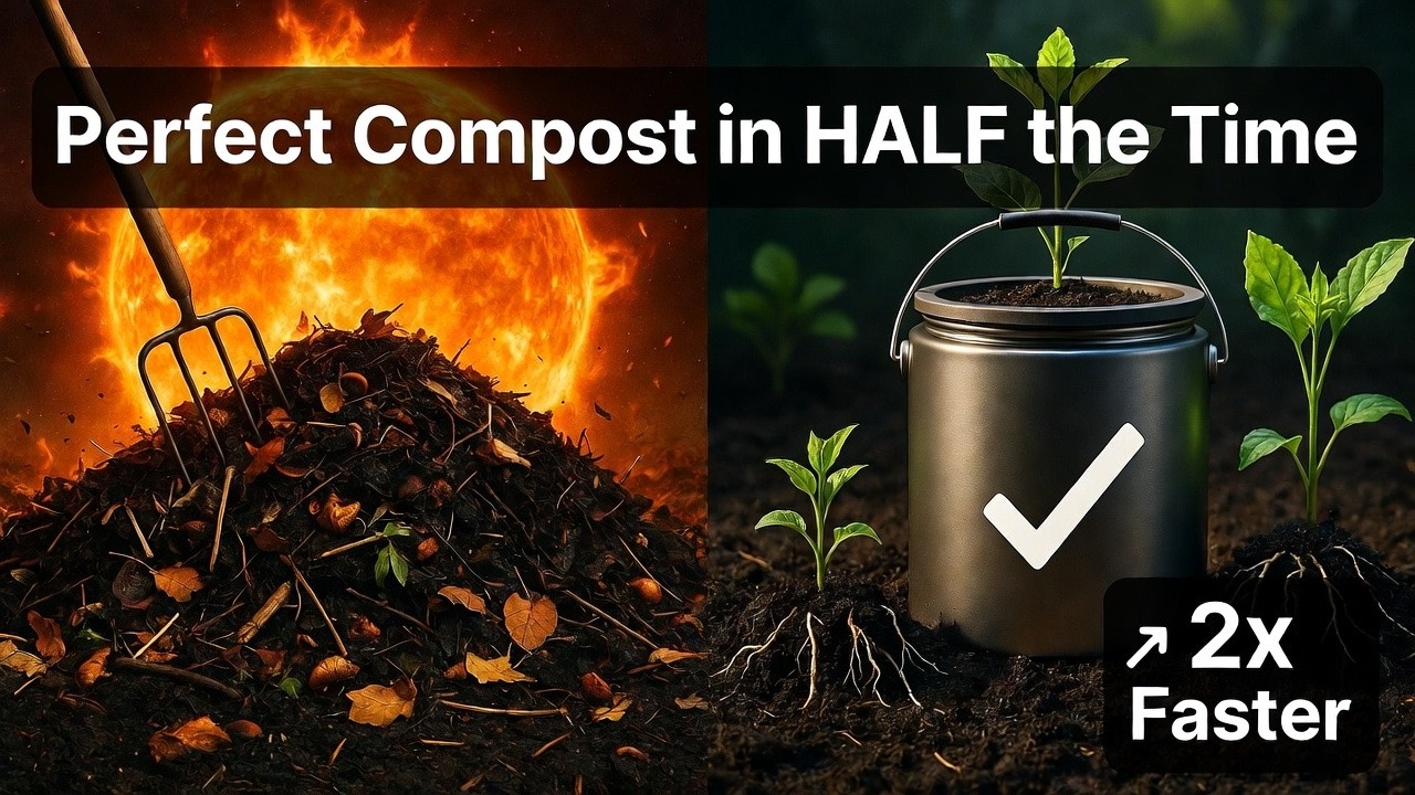 STOP Turning Your Compost! This Anaerobic Secret Works Twice As Fast