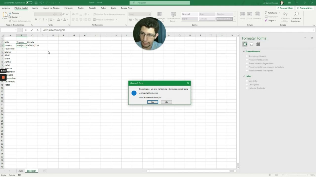 Excel: Resolução de exercício - Gráficos