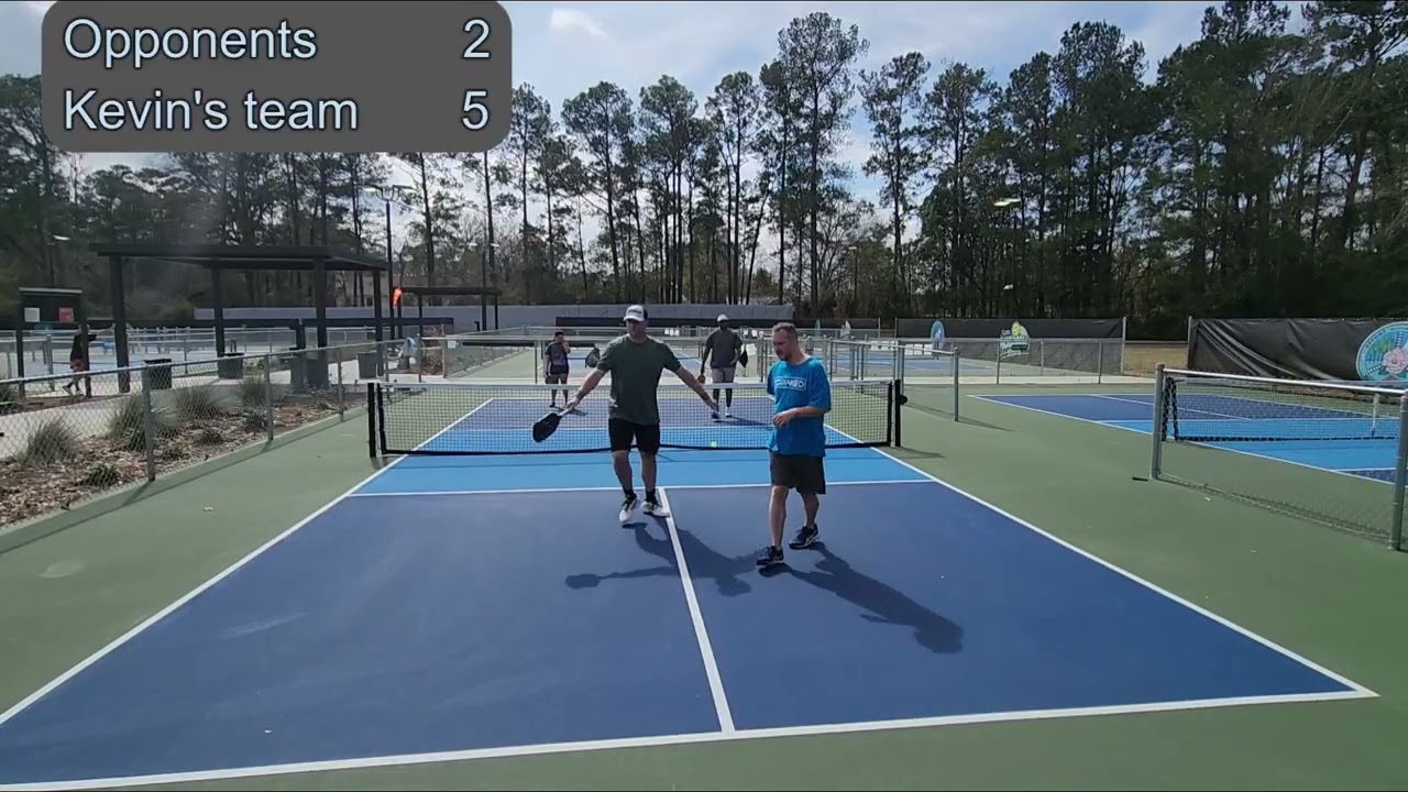 My partners first month playing pickleball. 