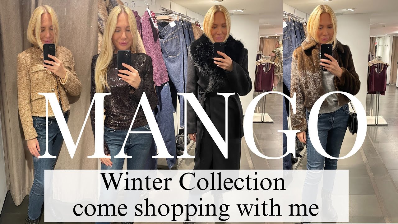MANGO HAUL: ПРИМЕРКА ЗИМНЕЙ КОЛЛЕКЦИИ | ПРИХОДИТЕ СО МНОЙ ЗА ШОПИНГОМ В MANGO