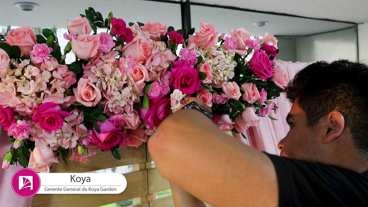 Decoración con Flores Naturales