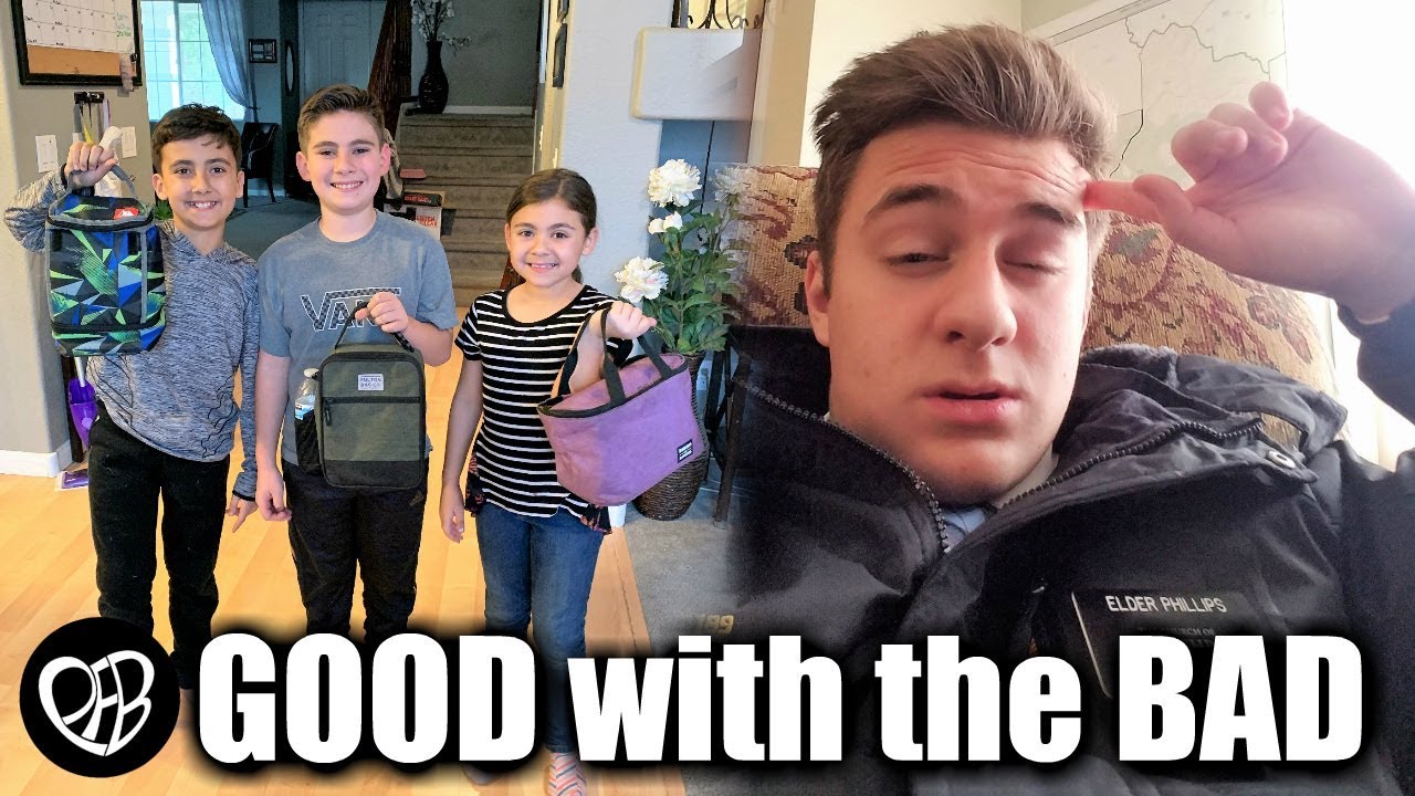 BACK TO SCHOOL LUNCHES and UNEXPECTED BAD NEWS | PHILLIPS FamBam Vlogs