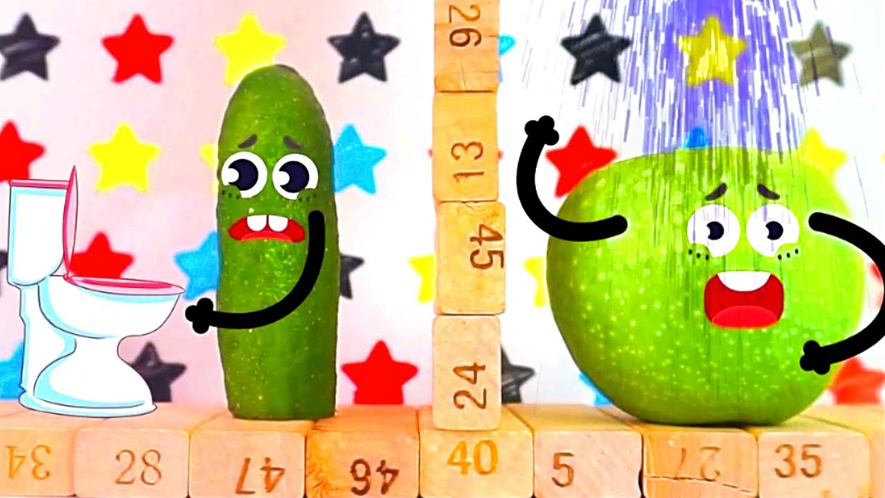 Funny Toilet Fails! Awkward Monets, Relatable Facts And Daily Struggles Of Fruits - # Doodland 701