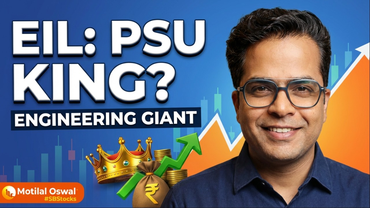 EIL &mdash; PSU Engineering King of India? | Motilal Oswal #sbstocks