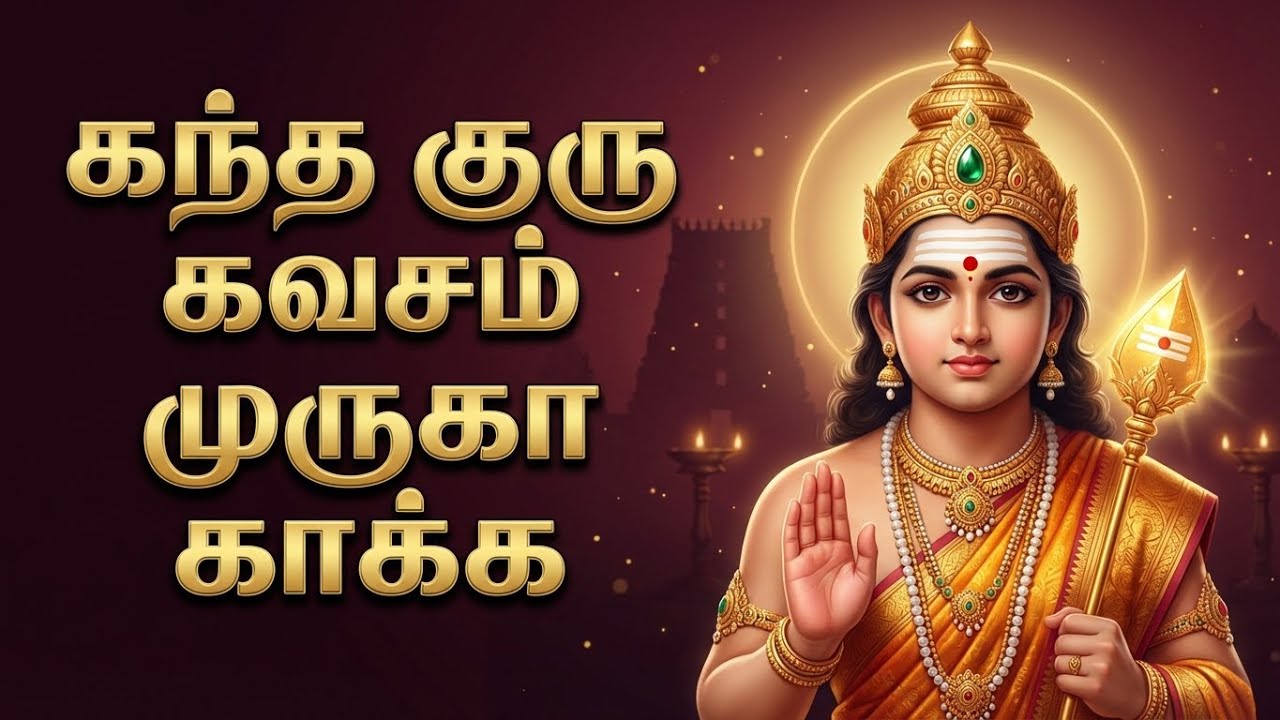 கந்த குரு கவசம் | முருகா காக்க 🙏 | சக்திவாய்ந்த பாதுகாப்பு கவசம் | Kanda Guru Kavasam