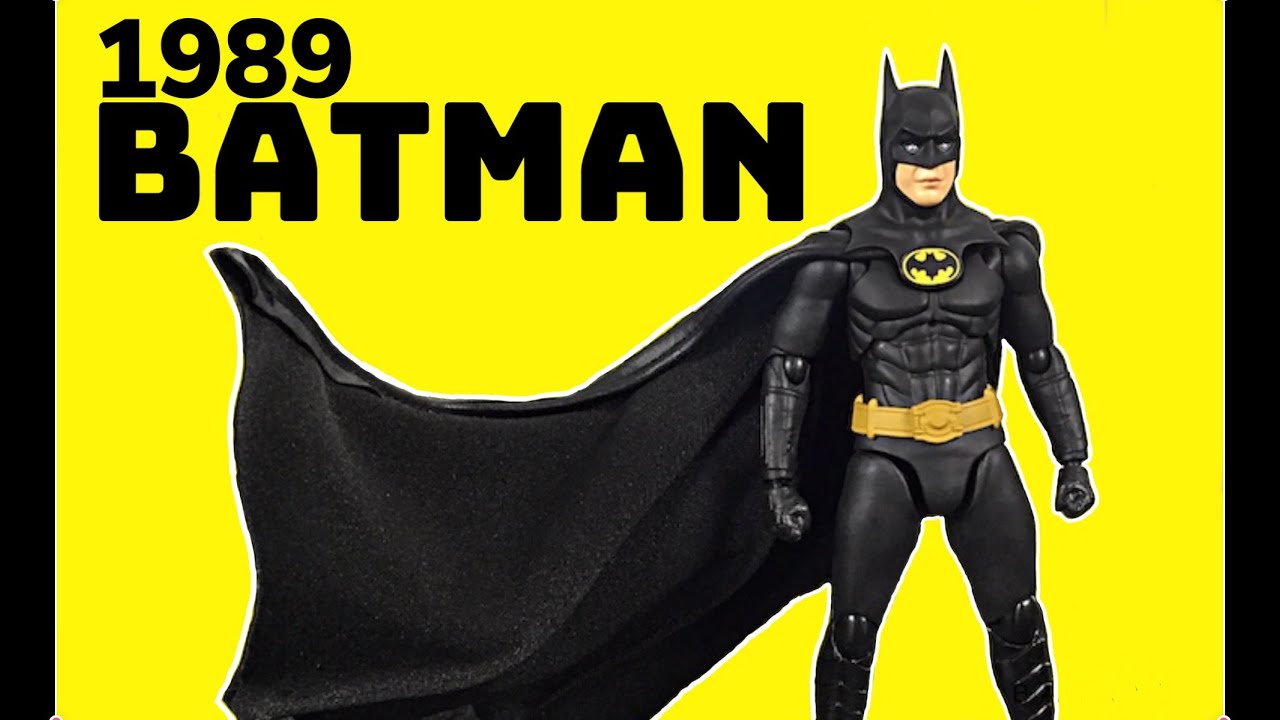 Bandai Tamashii Nations SH Figuarts DC 1989 Michael Keaton BATMAN Action Figure Review