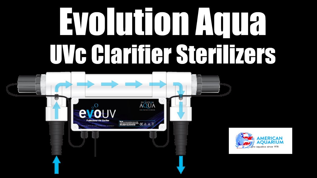 Evolution Aqua EvoUV 15/25 Watt Pond & Aquarium Clarifier Sterilizer
