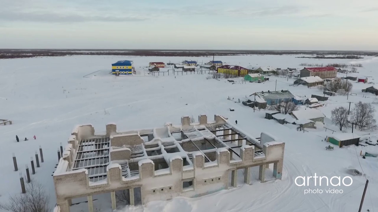 Село Оксино.  Ненецкий автономный округ.
