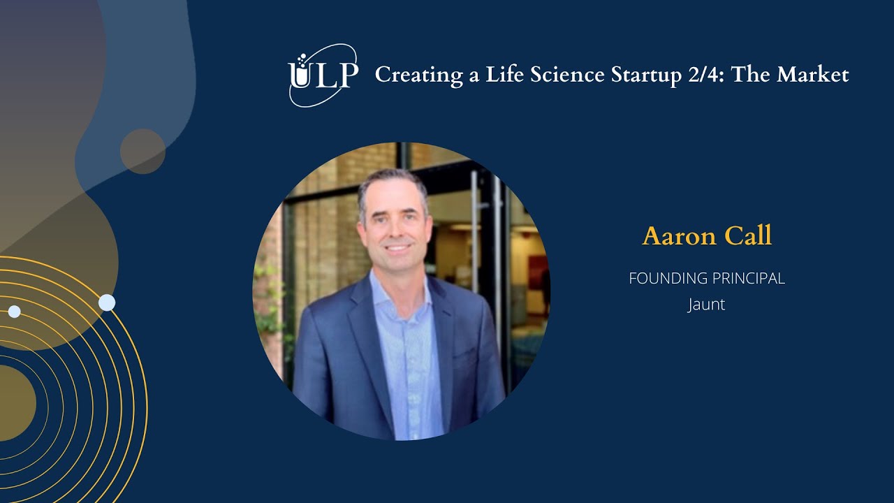 Creating a Life Science Startup 2/4: The Market