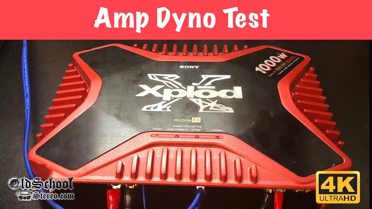 Did It Xplod? 2001 Sony Mobile ES Amp Tested (4K)