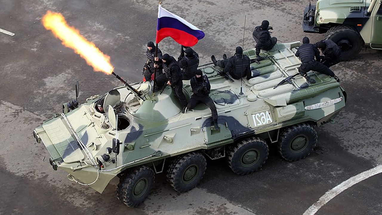 Rosyjska bestia na kołach: BTR-80