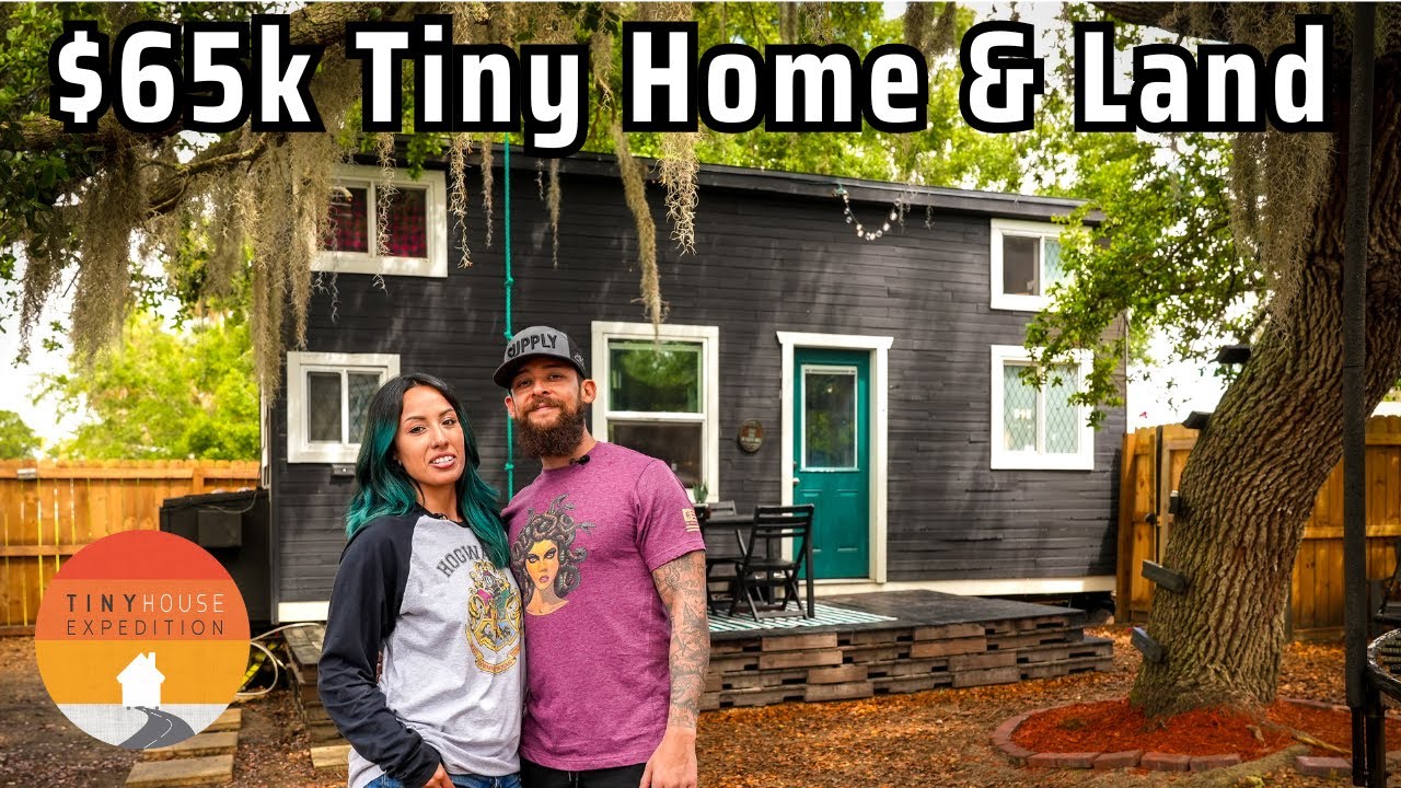 Family's Tiny House inspired by vision from God - loving simple life!