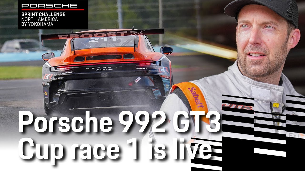GT3 Race 1 at Watkins Glen: Porsche Sprint Challenge North America