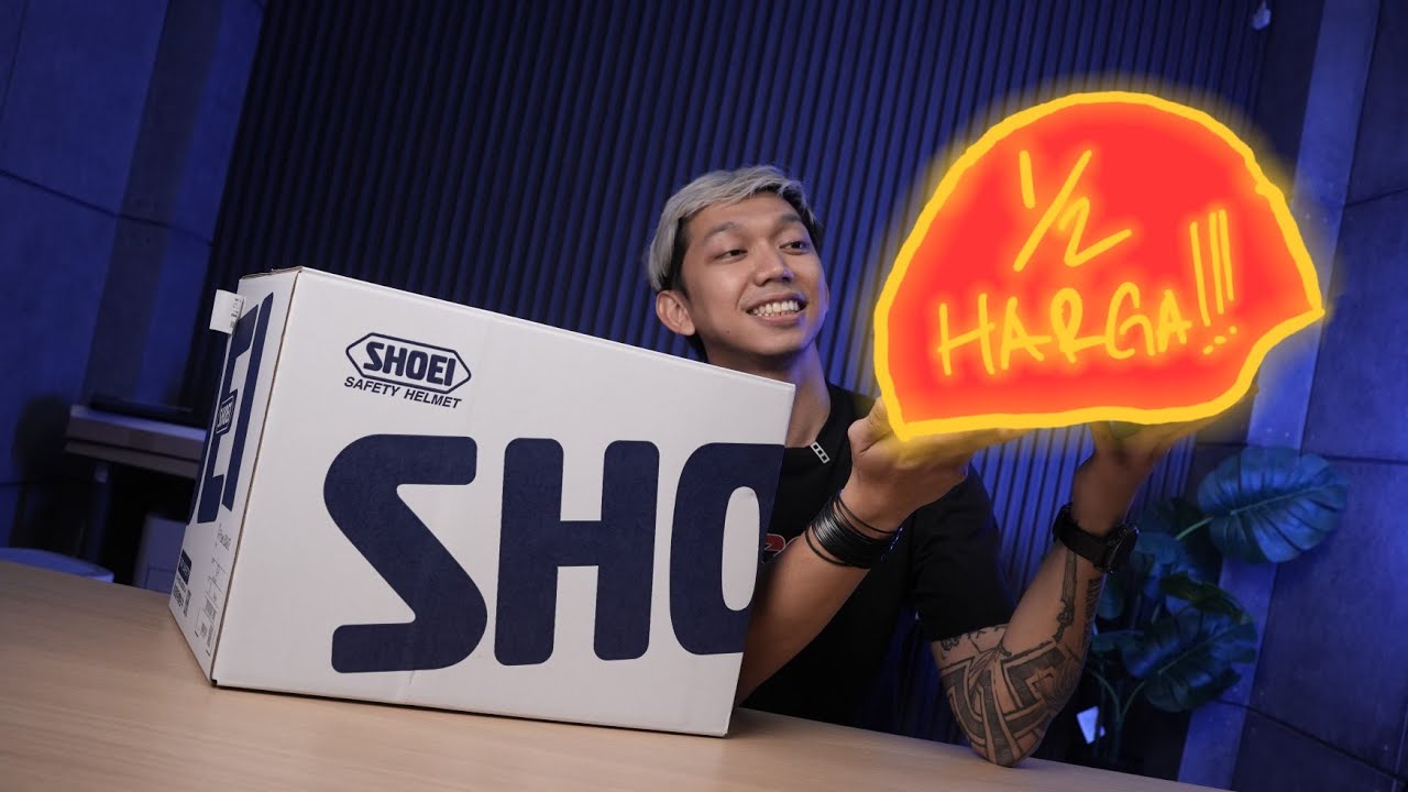BAHAGIA BANGET! Dapet Helm Shoei X15 Baru Setengah Harga! 🤩