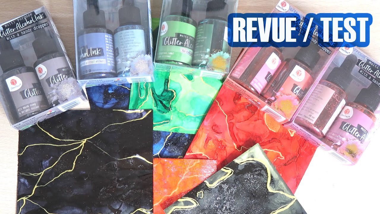 ENCRE A ALCOOL DE CHEZ ACTION / TEST ET TUTO