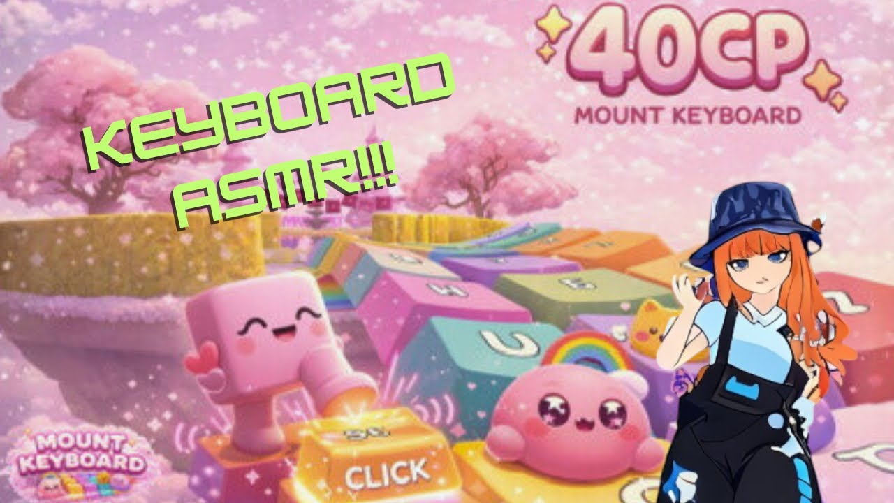 Roblox Mount keyboard ASMR | No Talking, Game Sounds Only 🎮🎧