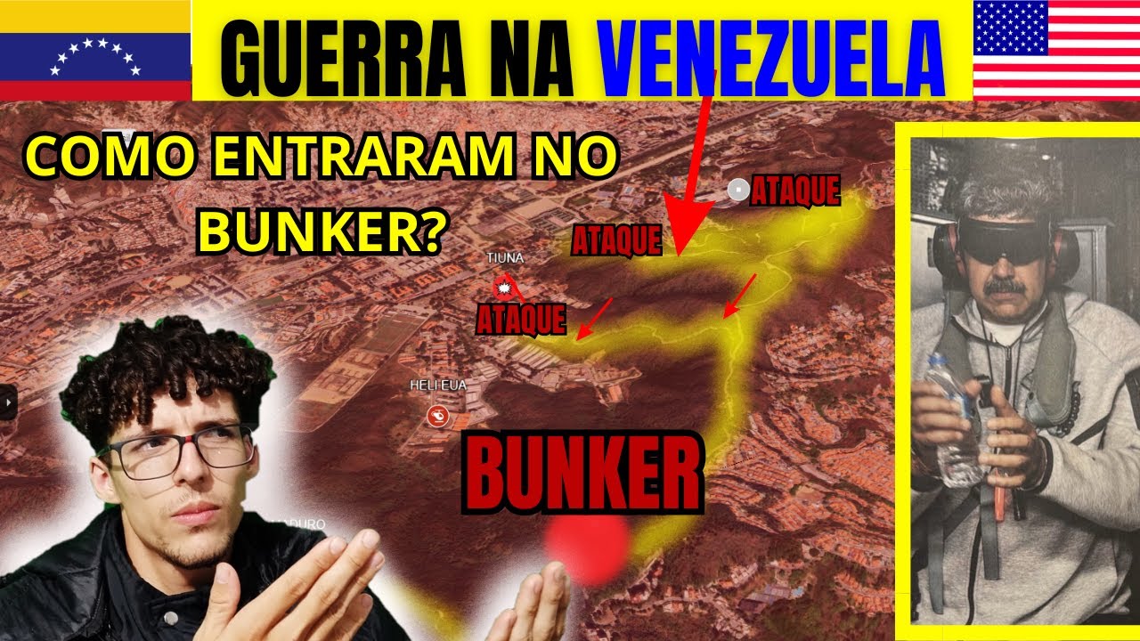 VENEZUELA HOJE | ANALISE COMPLETA: Como os EUA invadiram O BUNKER do MADURO?