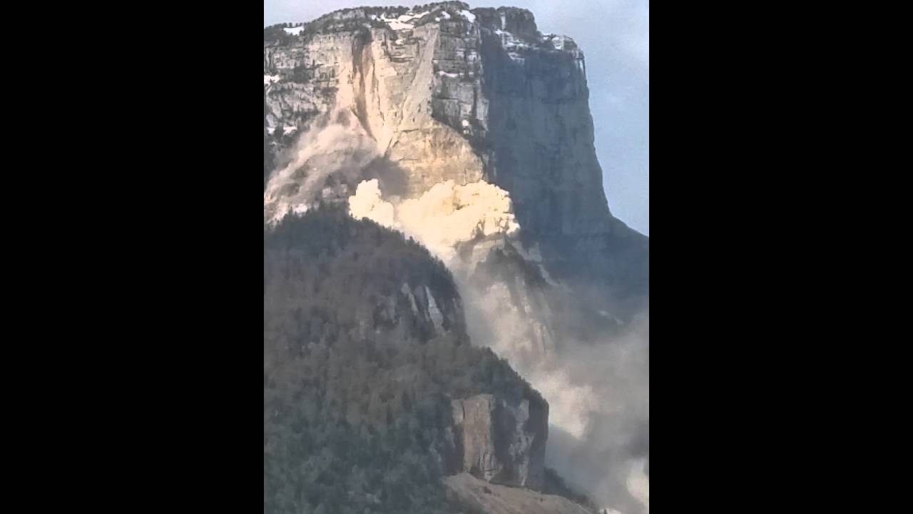 MONT GRANIER EBOULEMENT 07 MAI 2016
