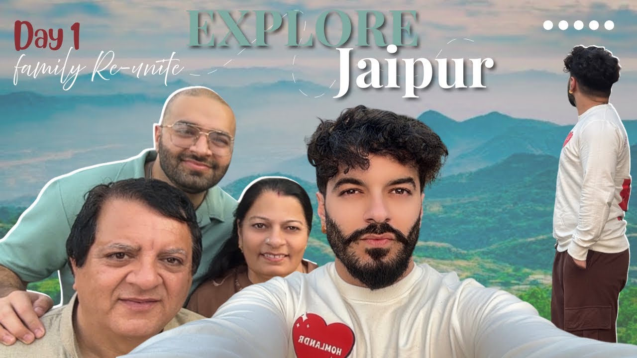 Jaipur Trip Day 1 | Winter Family Vacation & Emotional Reunion Before 2026 