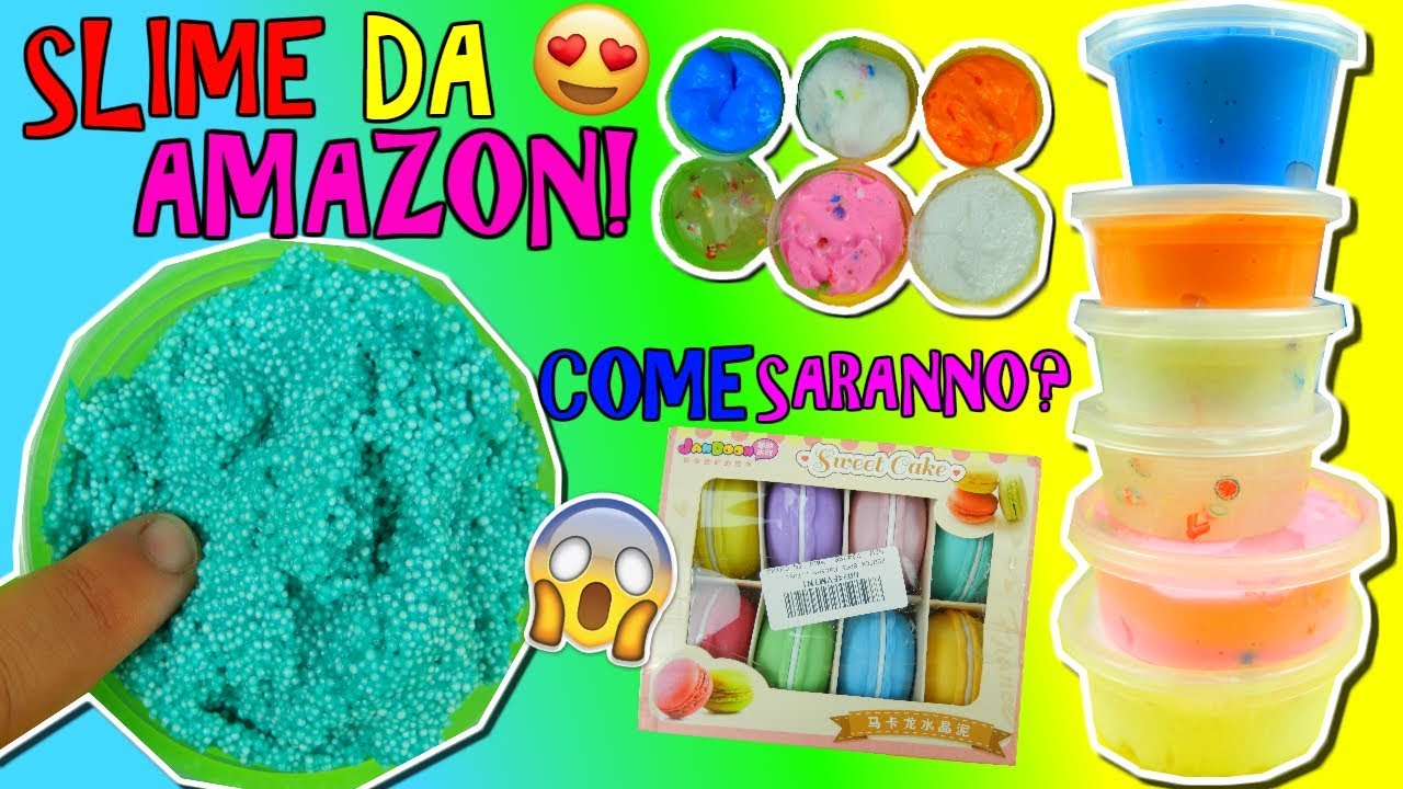 SLIME CINESI COMPRATI DA AMAZON! COME SARANNO? Iolanda Sweets