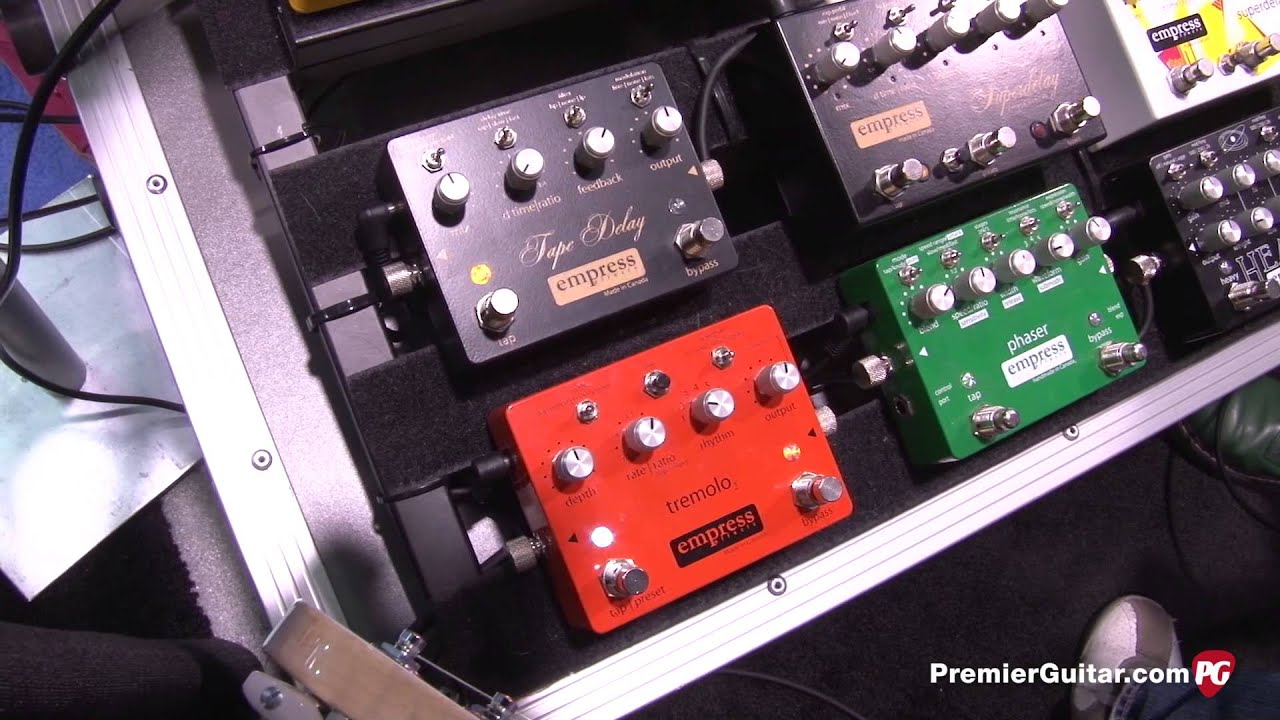 NAMM '14 - Empress Tremolo2 Demo