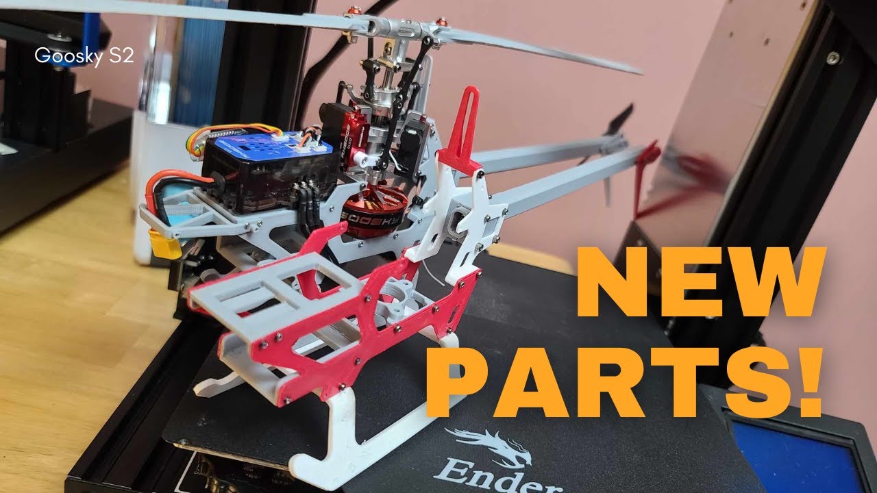 Pushing The LIMITS Of 3D Printing Helicopters Parts!