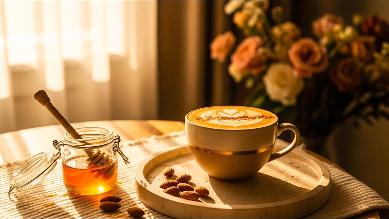 Fresh Spring Coffee Jazz ☕ Soft Bossa Nova & Cozy Café Music for Relax, Study & Positive Mood
