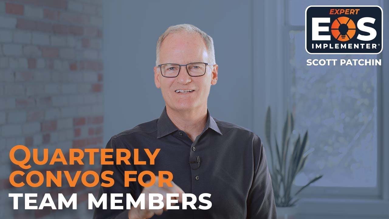 EOS Team Member Toolbox: Taking the Anxiety and Stress Out of Quarterly Conversations