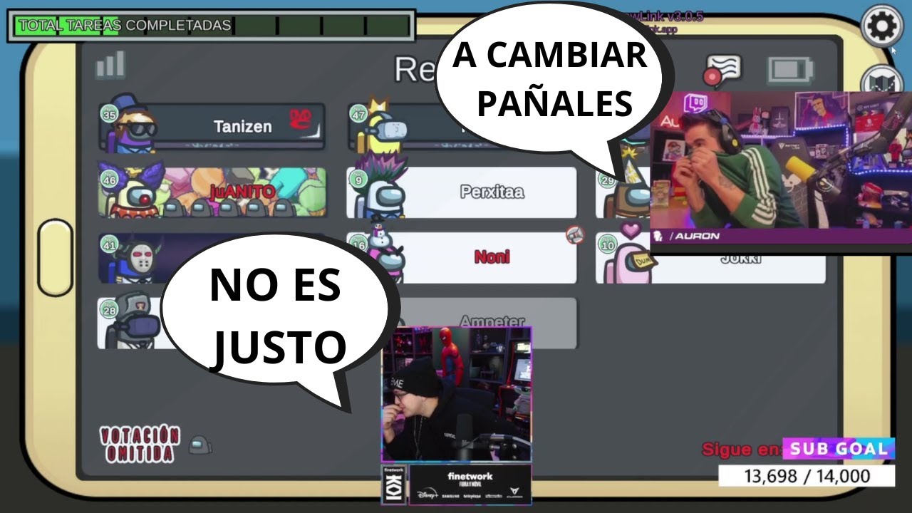 Echan a JUAN para cambiar pañales a su hijo de casualidad y resulto ser el impostor - Among us