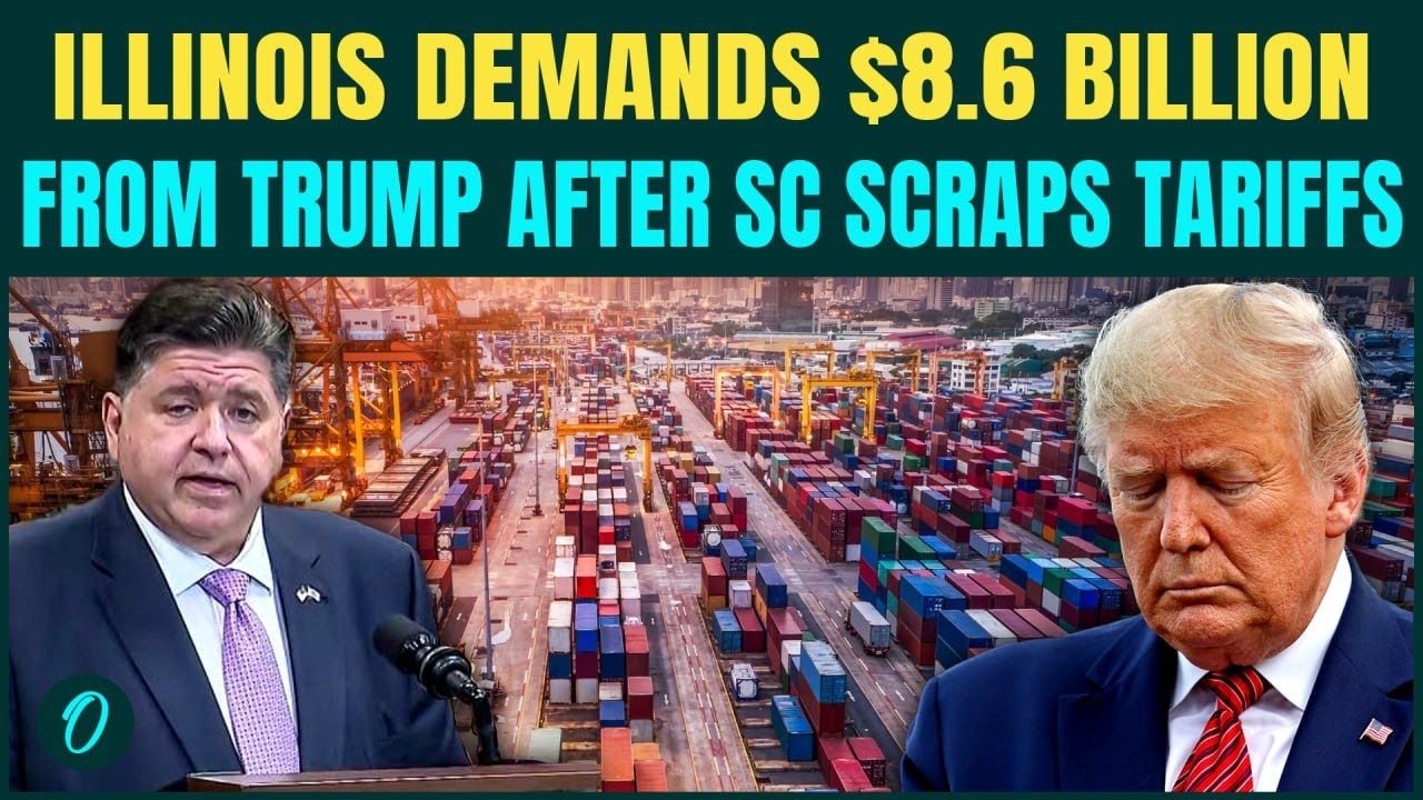 Illinois DEMANDS $8.6 BILLION From Trump After Supreme Court TORCHES Tariffs | Pritzker Fires Back
