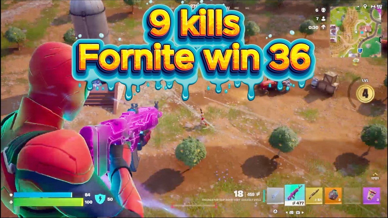 Fortnite Blitz Royale win 36