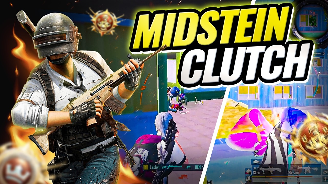 MIDSTEIN CLUTCH #pubg #pubgmobile #pubgmobiletürkiye #midstein  #streamers  #keşfet #gamer
