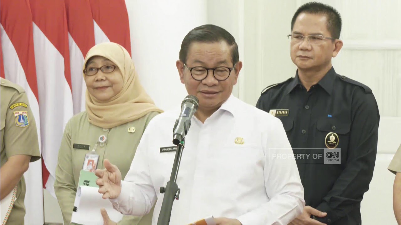 LIVE Konferensi Pers Gubernur DKI Jakarta