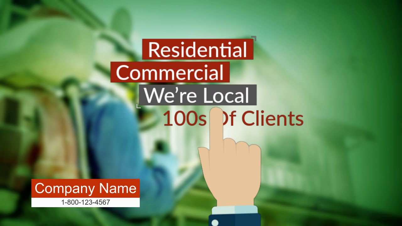 Pest Control Kinetic Video | Local Custom Videos