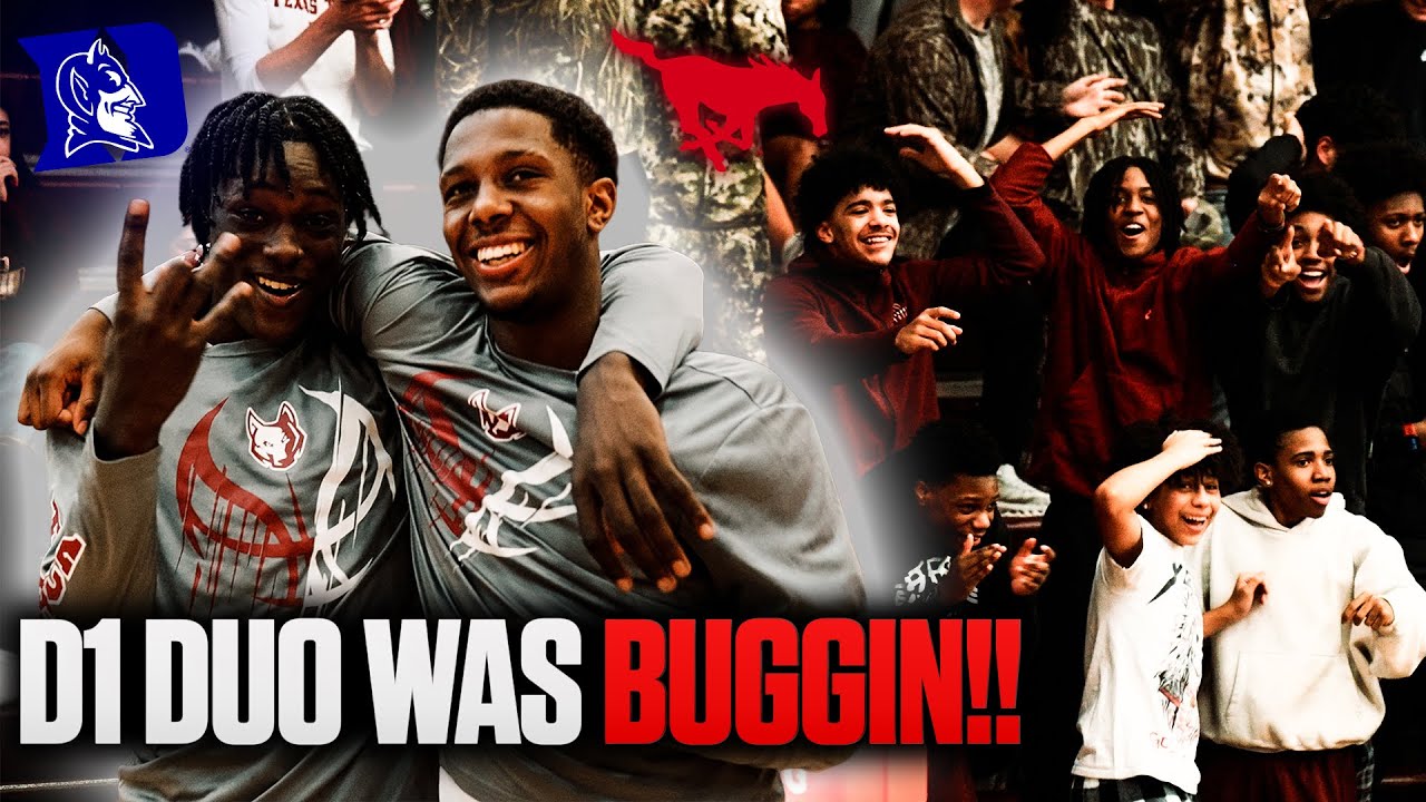 DUKE/SMU commits EMBARRASS opponents😹 | Best Duo in Texas?